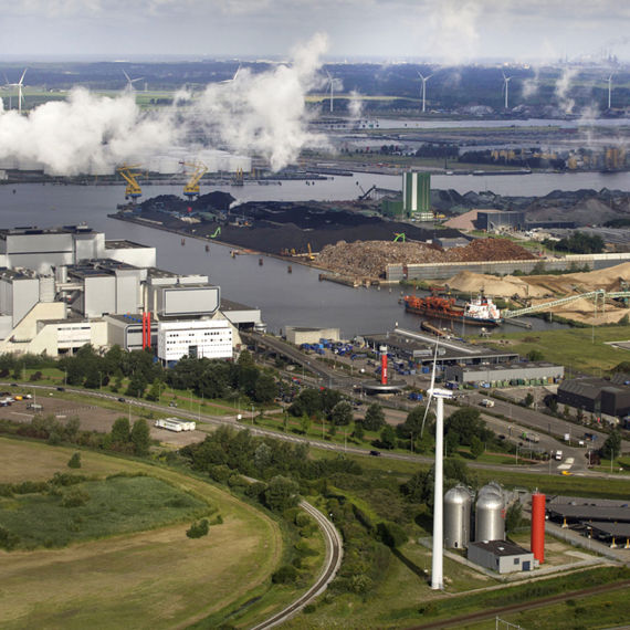 Kleine bunkerbrand